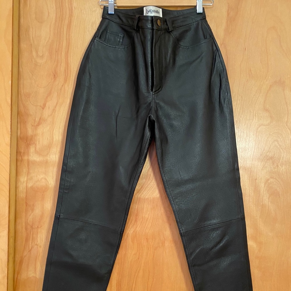Vintage Bagatelle Leather Pants
